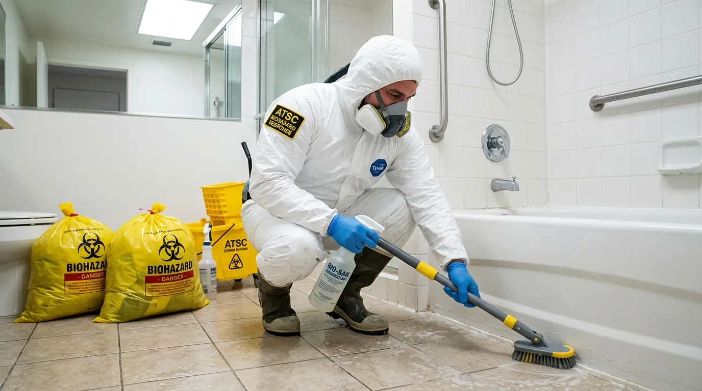 Decontamination equipment deployed for Blood Cleanup in Norland